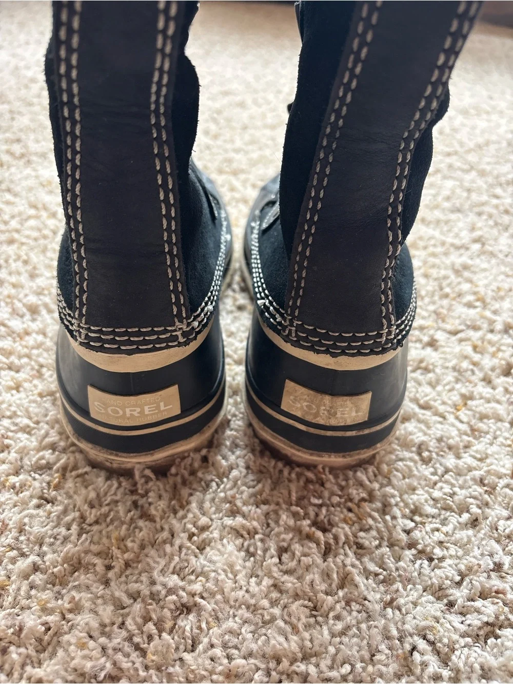 Sorel Joan of Arctic Boots Black Sz 7
